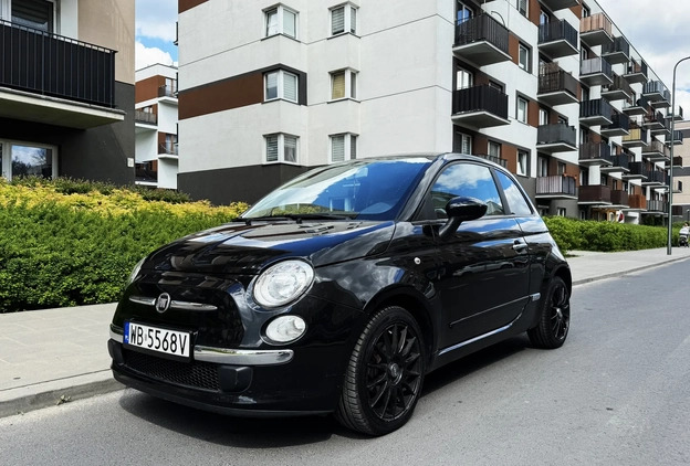 Fiat 500 cena 29999 przebieg: 134000, rok produkcji 2009 z Warszawa małe 407